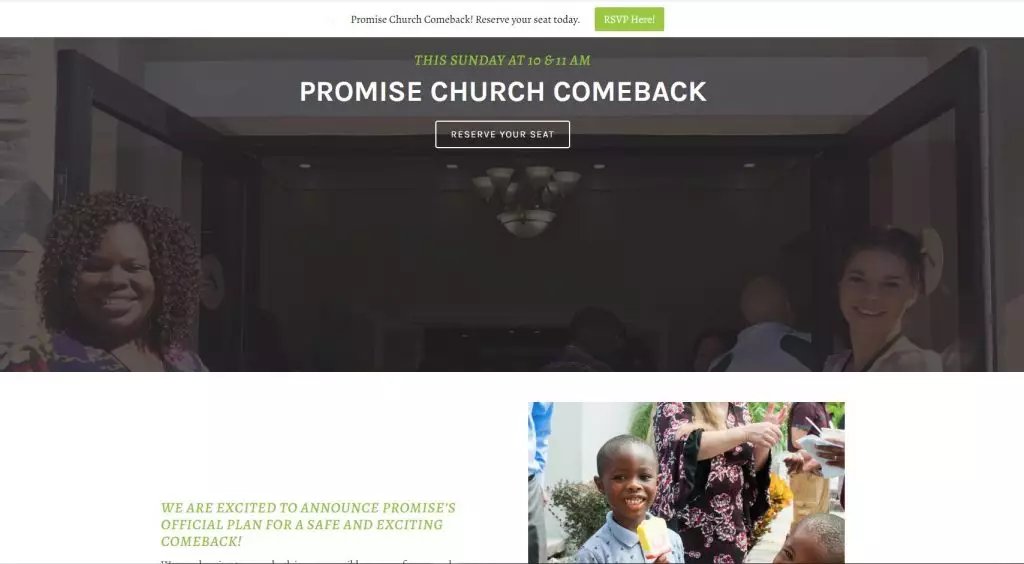 My Promise Church Post-COVID19 Return